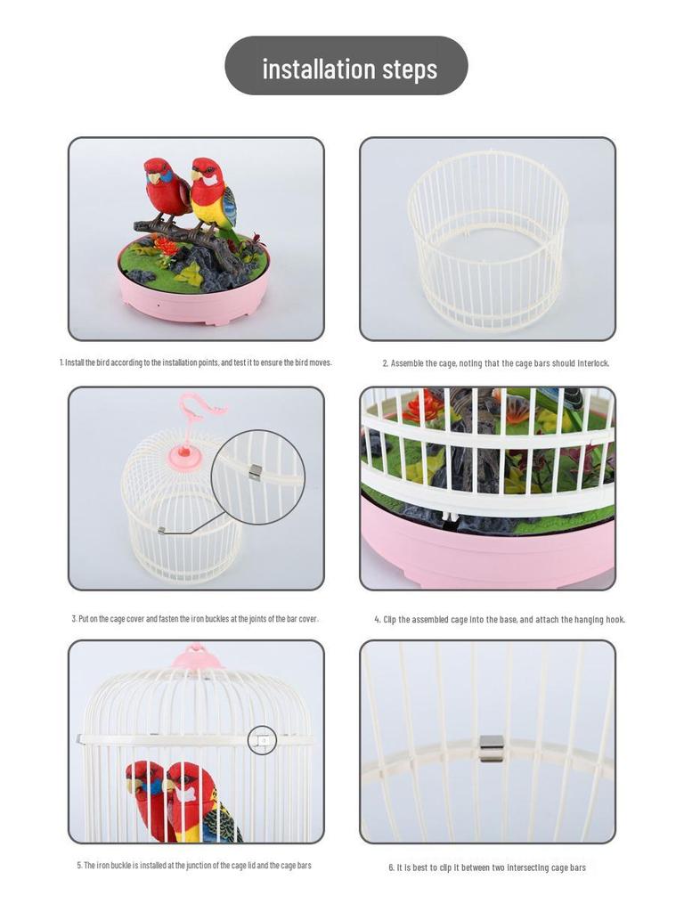 Parrot Voice Control Simulation Toy – Interactive Learning for Kids