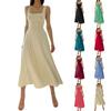 Women's Camisole Dress Sexy Cocktail Dresses For Women Evening Party Elegant Strappy Square Collar Dress