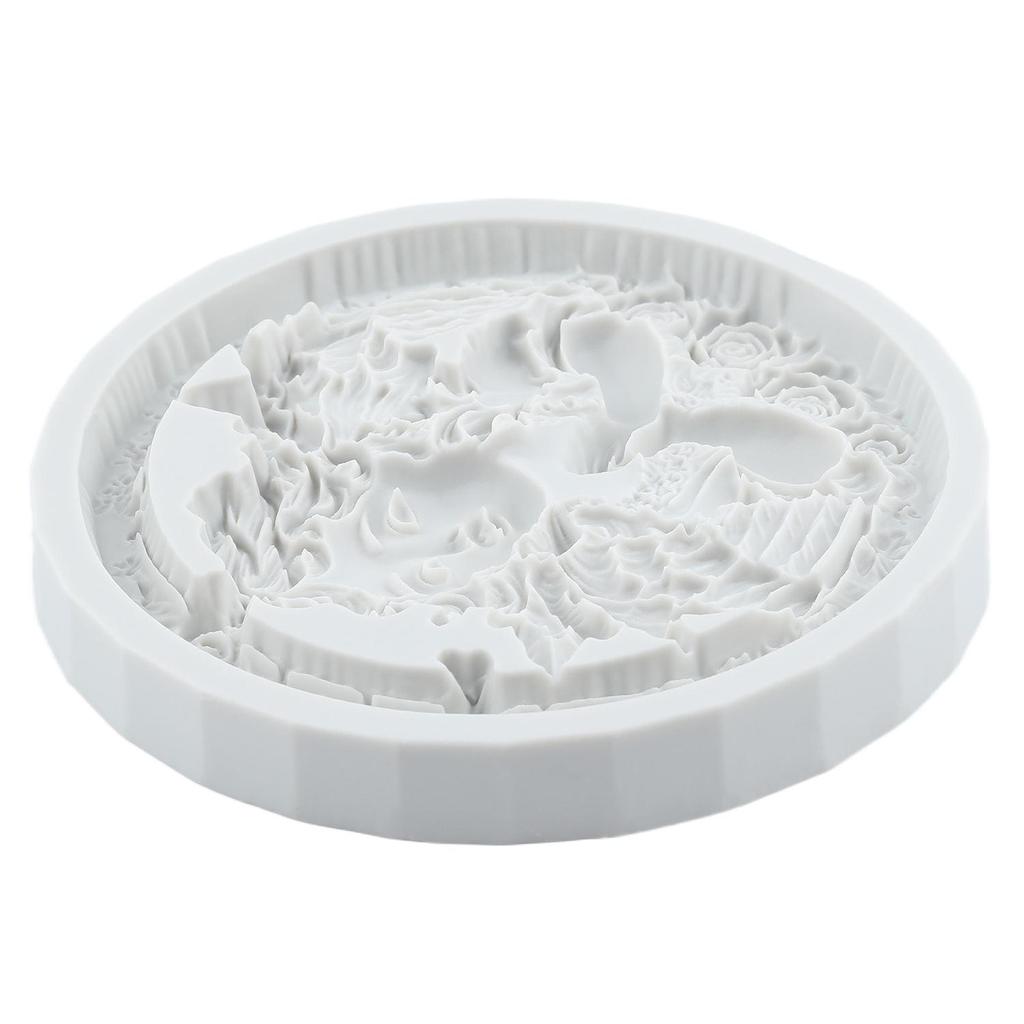 Камея с фоторамкой Силиконовые формы Ангел Фоторамка Форма для мастики Инструменты для украшения торта Топпер для кекса Конфета Шоколад Форма для гампасты