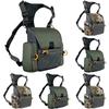 Binocular Chest Bag Packet Airsoft Telescope Case With Rangefinder Pouch For Hunting Hiking Shooting