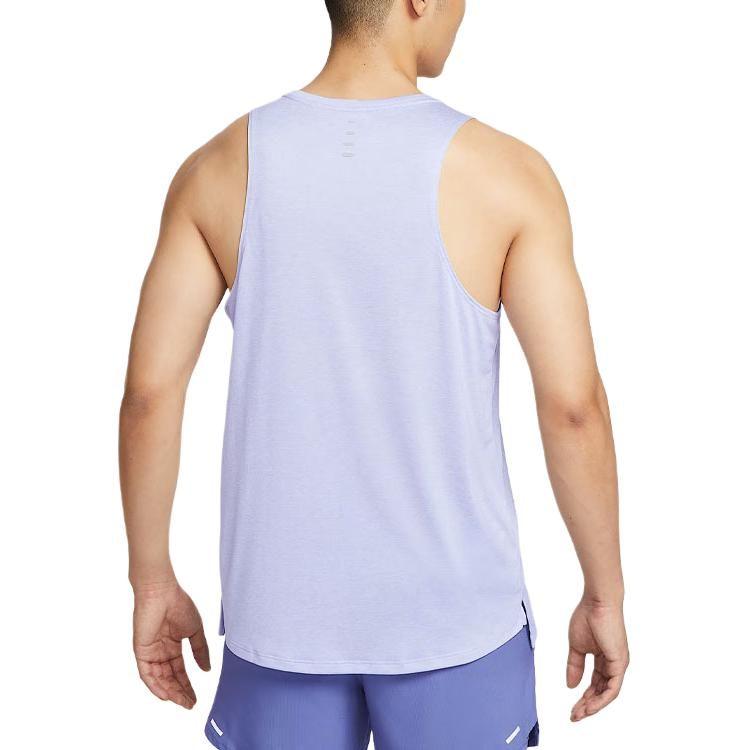 Nike Мужские майки Фиолетовые С круглым вырезом Умеренный Racerback HV5211-057
