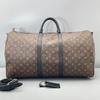 [Б/У] Keepall Bandoulière 55 'Коричневый холст Monogram' - Очень хорошее состояние #1W265TF