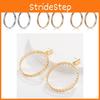 Stylish Gold Plated Geometric Earrings Trendy Street Style Must-have Jewelry