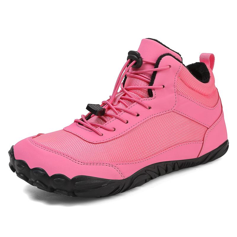 Fashion 2024 Winter Short Boots Men's Snow Barefoot Casual Shoes Outdoor Hiking Shoes Work Shoes Women's Warm Boots Men's Snow Boots