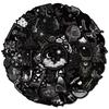 50 Cool Black Graffiti Stickers Diy Mobile Phone Case Skateboard Helmet Decorative Stickers