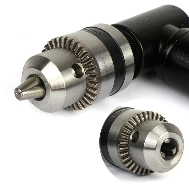 90 Degree Professional Right Angle Bend Extension 0.8-10mm Cordless Drill Attachment Adapter