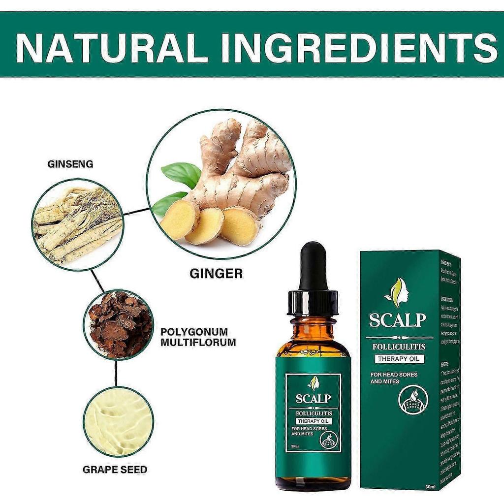 Scalp Care Hair Oil - Deep Cleansing And Repair For Hair Roots, Relieves New Arrival S06