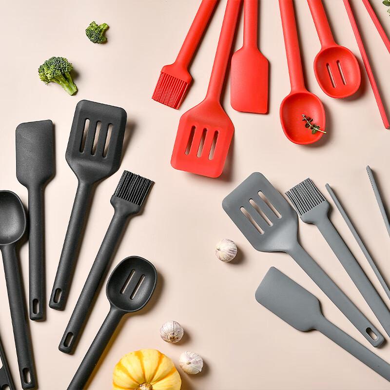 ZISIZ Silicone Kitchen Utensil Set