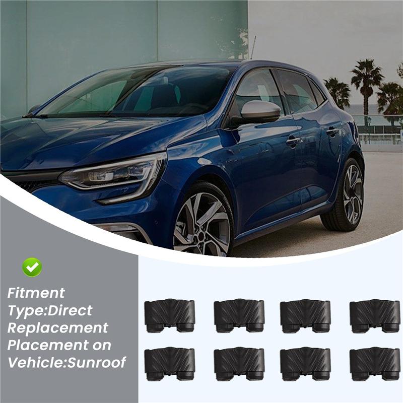80 шт. Зажимы для ремонта ползунка люка автомобиля для Renault Megane 3 918066133R 7701209744
