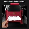 1Pcs Car Tissue Box Holder Sun Visor Seat Back Car Accessories For Porsche Boxster Cayenne Panamera Macan Cayman 911 918 996 917 991
