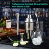 Cocktail Shaker Set 6Pcs/set Wine Shaker Set Stainless Steel Professional Bartender Drink Party Bar Tools Wine Accessories