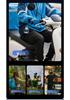 Portable Mini High-Speed Waist Fan with Digital Display for Outdoor Use