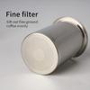 Watchget 500 мкм Кофейное сито, Чайное ситечко, Фильтр для кофейного порошка, Нержавеющая сталь, Прецизионная сетка с крышкой, Кофейные аксессуары, Фильтр без сахара, Скольжение