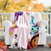 Gabby's Dollhouse printed throw blanket—lightweight,soft,warm;versatile blanket for all seasons—perfect as &air-conditioning throw,nap blanket