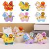 Handcrafted Zodiac Horse Ornaments Rotatable Zodiac Horse Figurines  Chinese New Year