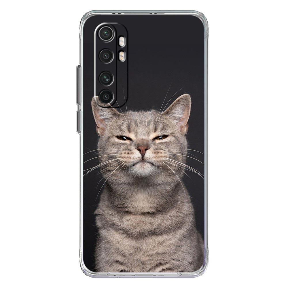 Чехол для телефона для Xiaomi Mi Poco X7 X6 X5 NFC X3 F7 Ultra F6 Pro F3 15 14T 14 13T 11 12 13 Lite Прозрачный ТПУ чехол Кавайная Любовь Кошка