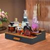 Large Capacity 3 Tier Cologne Display Stand Stepped Type Perfume Display Rack  Living Room