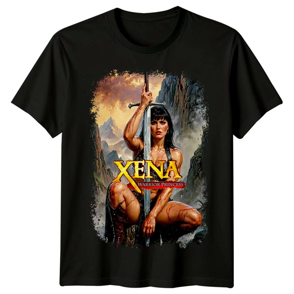 Xena- Warrior Princess (1995) Movie Poster Inspired T-Shirt Retro 80s Tee