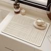 Diatomaceous Earth Quick-Dry Kitchen Countertop & Washstand Mat