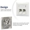 Cat6a Cat7 Cat8 Keystone Jack Cat7 RJ45 STP Безинструментальный тип Модульные гнезда-адаптеры-соединители из цинкового сплава для одножильного провода 22-26 AWG