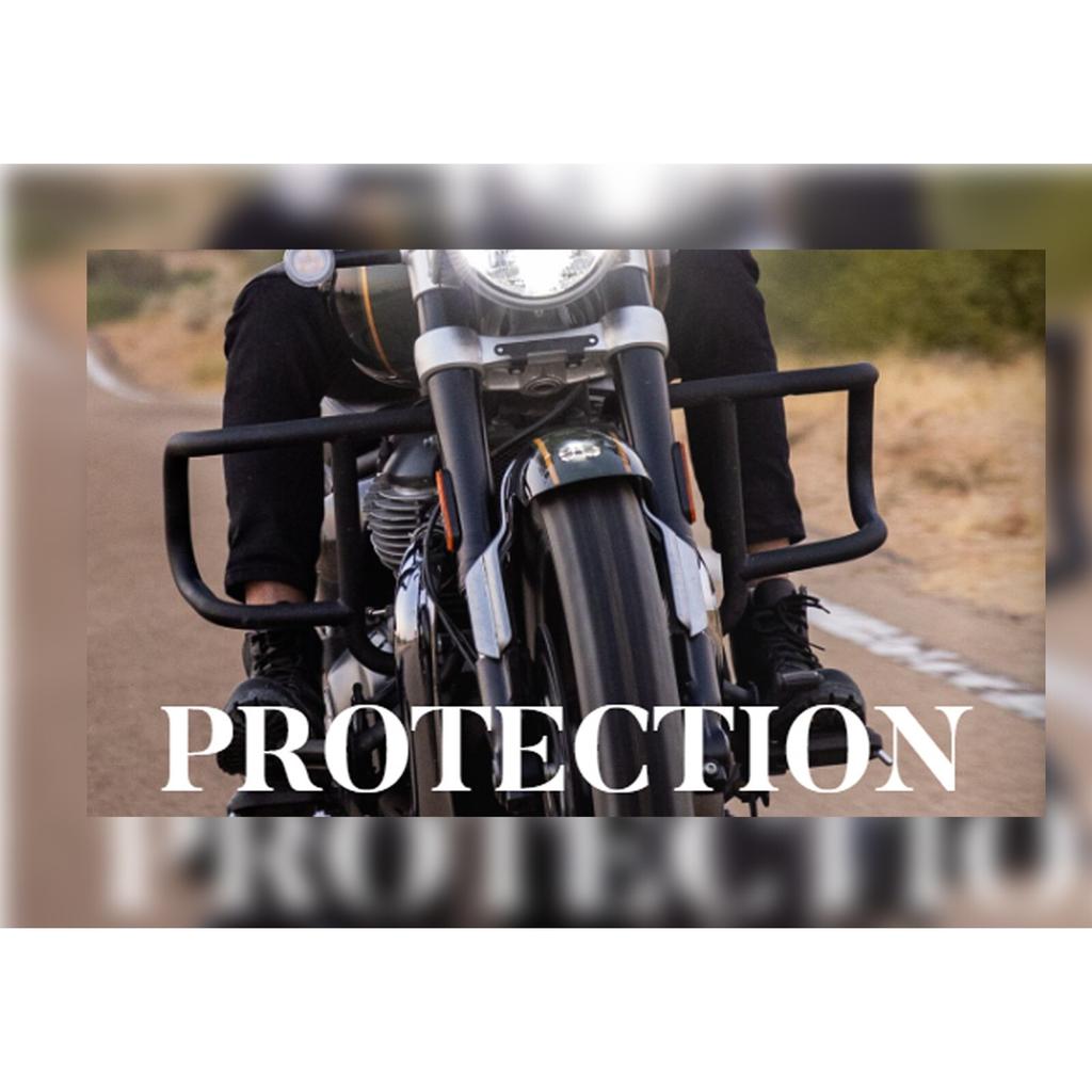 Royal Enfield Super Meteor "650 Black Air fly Evo Engine Guard"