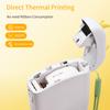 Label Maker Machine Mini Pocket Thermal Label Printer All In One BT Connect 203DPI Prince Tag DIY Date Journal Study