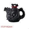 Purple Clay Teapot Chinese Tea Pot for Loose Tea,with Cover,Kung Fu Teaware Elegant Design