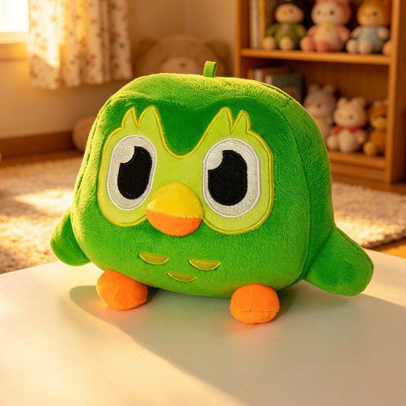 Плюшевая игрушка-кукла Duolingguo Зеленая сова