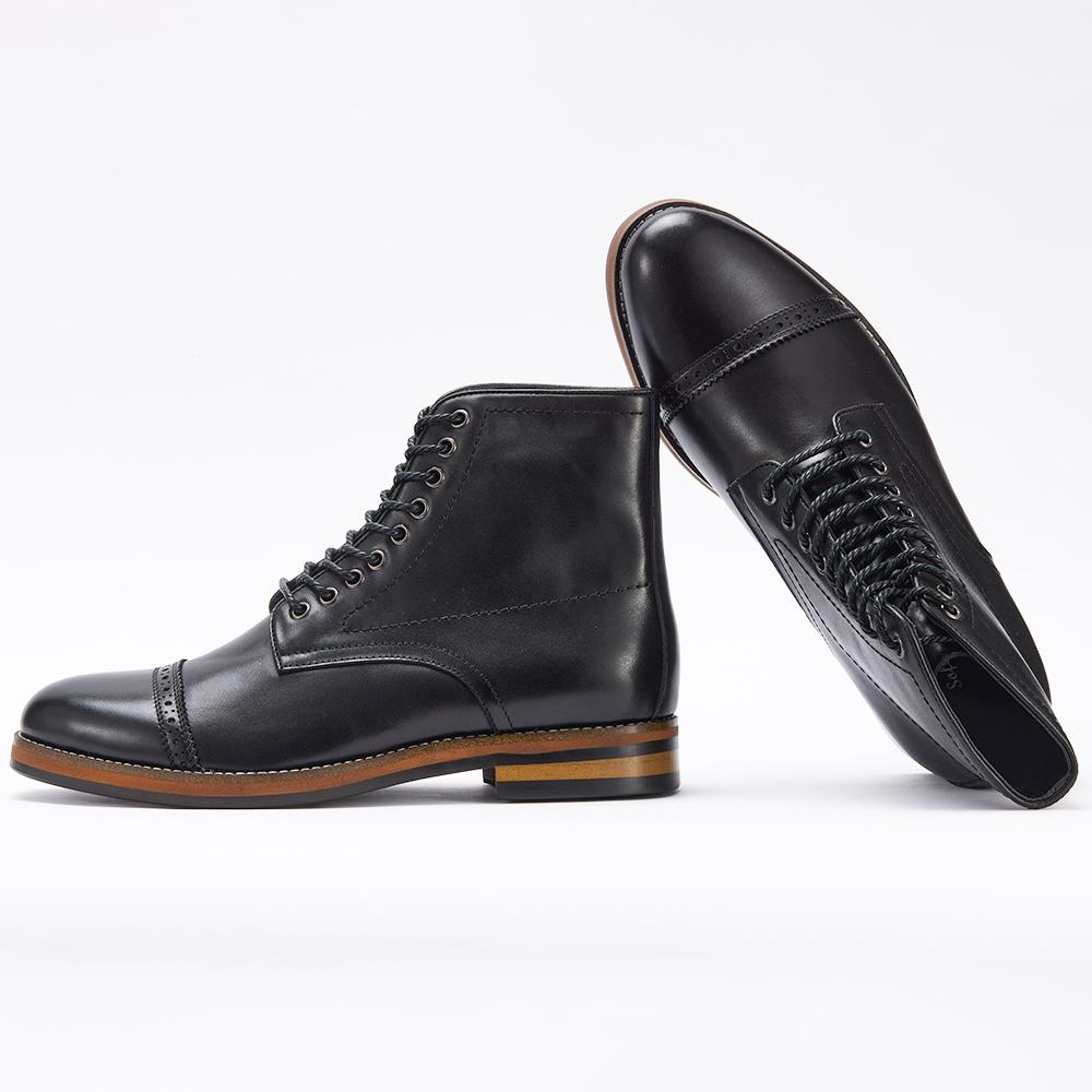 Мода 2025 Самые популярные ботинки челси из телячьей кожи Мужские Зимние ковбойские ботинки Мотоциклетные ботинки Мужская обувь Вестерн ботинки для мужчин