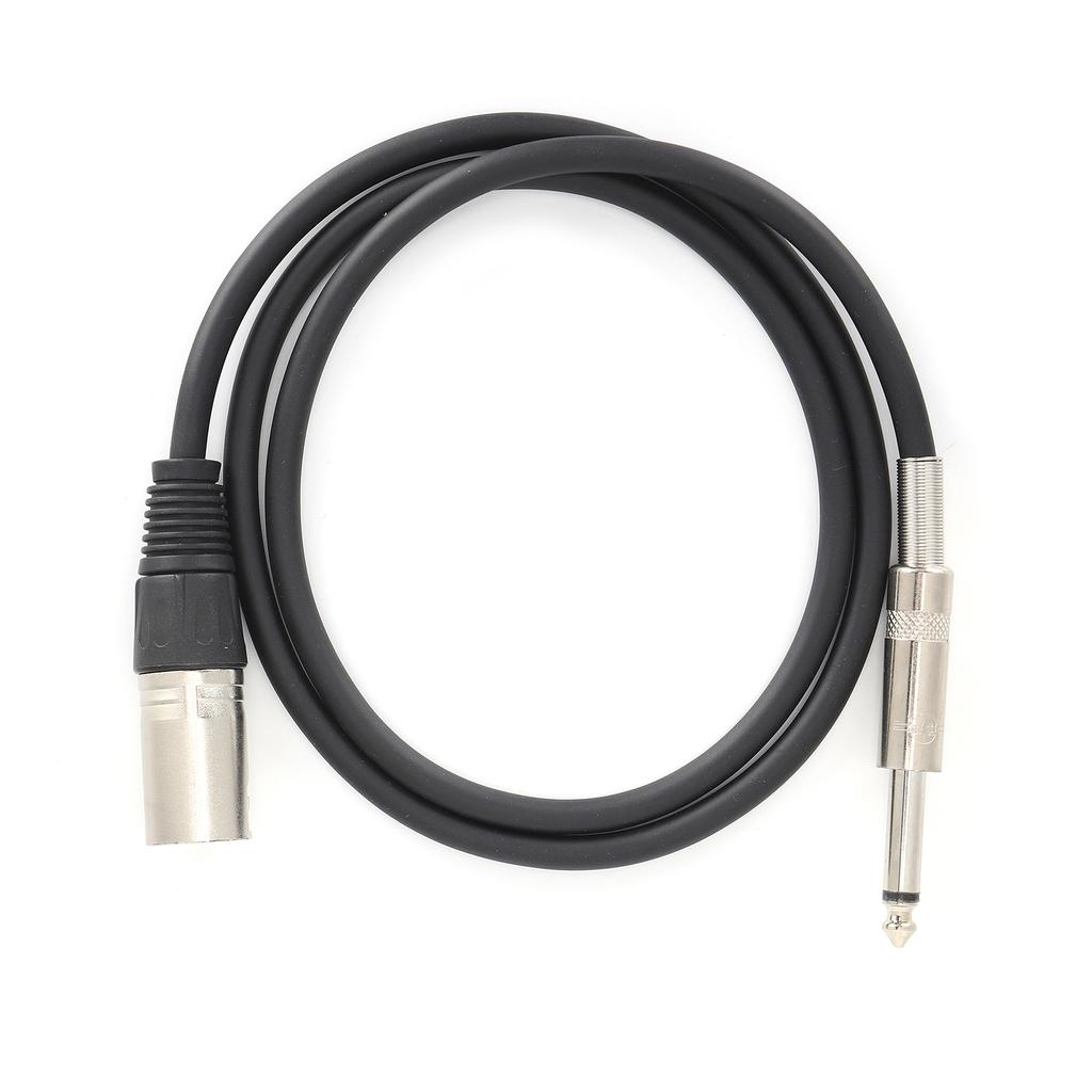 6.35mm XLR Male To TRS Jack Microphone Line Microphone O Cable for Microphones Speakers Stage