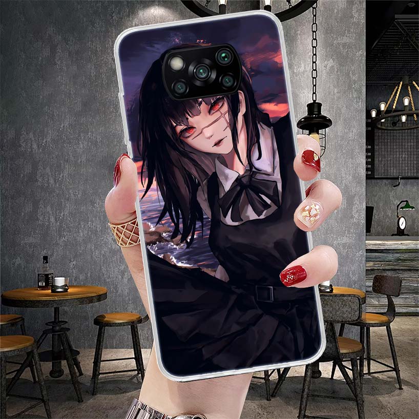 Мягкий чехол для телефона C-Chainsaw Man Yoru War Devil для Xiaomi Redmi 15C 15 13C 13 Poco X5 X6 X7 F7 Ultra M7 12C 12 10 10C 9C 9A 9T 9