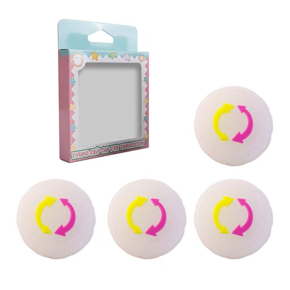 4Pcs Cat Paw Knob Cover Star Rocker Cap Joystick Caps for Tamagotchi Paradise Accessories