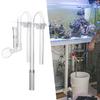 Aquarium Lily Pipe Adjustable Filter Accessories, Easy To Install Remove Oil Stains Surface Skimmer