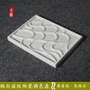 15x10,9 см Чисто-белая палитра Легко моющаяся Волна Традиционная китайская живопись Акварельная палитра Тарелочка для художественных пигментов