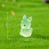 30X micro-landscape creative luminous wallaby doll cute pieces gardening landscaping diy decoration accessories mini ornaments