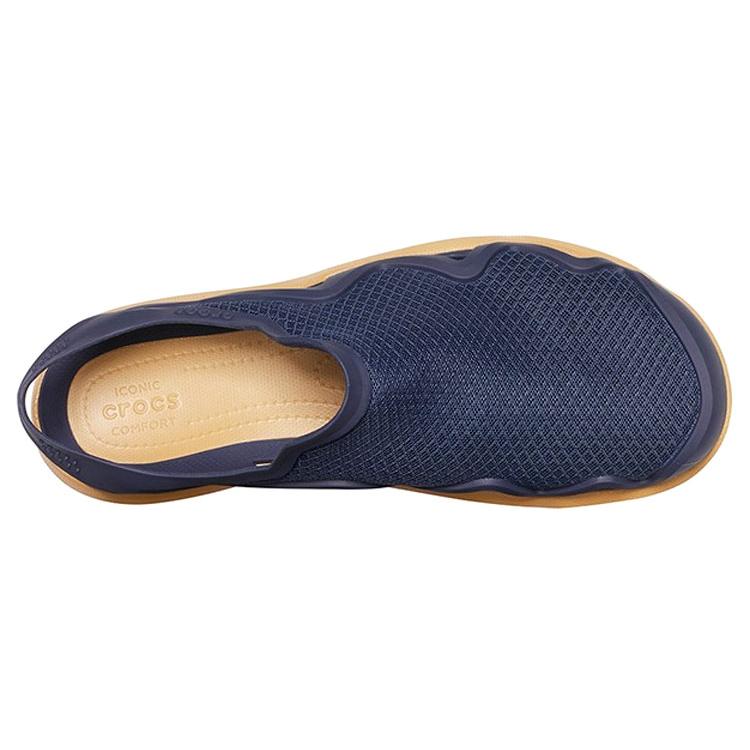 Crocs Темно-синие Сандалии 205701-4KL