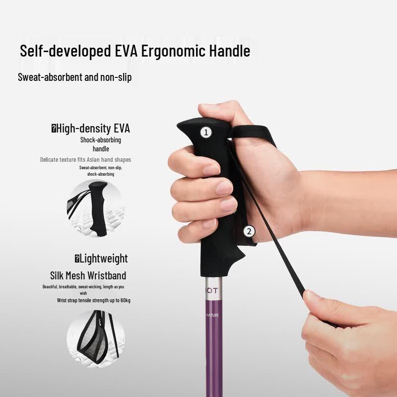 Pelliot Ultralight T800 Carbon Fiber Trekking Pole