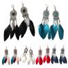 Богемные серьги-подвески, 1 пара, классический дизайн, легкие модные аксессуары, праздничный декор для женщин и девушек