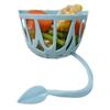 Screw On Bird Parrots Feeding Container Large Capacity Feeders for Cage Bird Feeder Column with Stand Food Eatting Tool