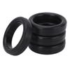 4Pcs 2inch O Ring BR554 Exhaust Hanger Black Noise Reduction Long Lasting Exhaust Hanger O Ring for Vehicles