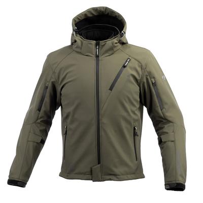 Мотоциклетная куртка Protect Soft Shell Зимняя парка IFU JK-5792 07-5792 Нео Олива 3XL