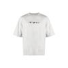Футболка Faces Over Skate S/S серая/черная мужская уличная одежда OMAA120S23JER0050810