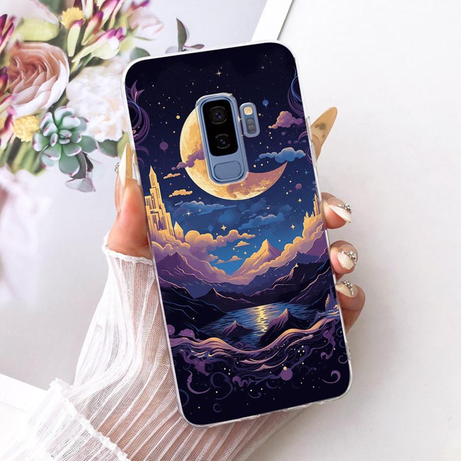 For Samsung Galaxy S9 S9+ Case SM-G960F SM-G965F Cover Fashion Dragon Lion Cartoon Soft Silicone Bumper on Samsung S9 Plus Shell