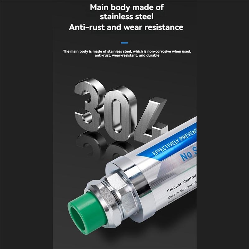 Тренд 2025 года Центральный умягчитель воды для всего дома Система умягчения воды для предотвращения образования накипи на водопроводных трубах Умный туалет Бойлер