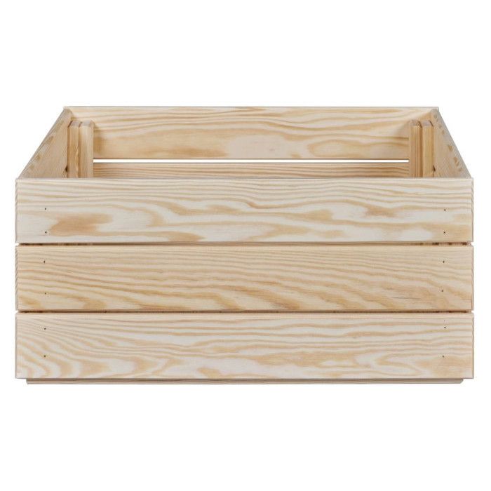 Cagette en bois "silver" 65cm naturel