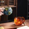 Space-Themed Coffee Cups with Ergonomic Handle Dishwasher Safe Space Embossed Planet Mugs Solar System Planet Mugs