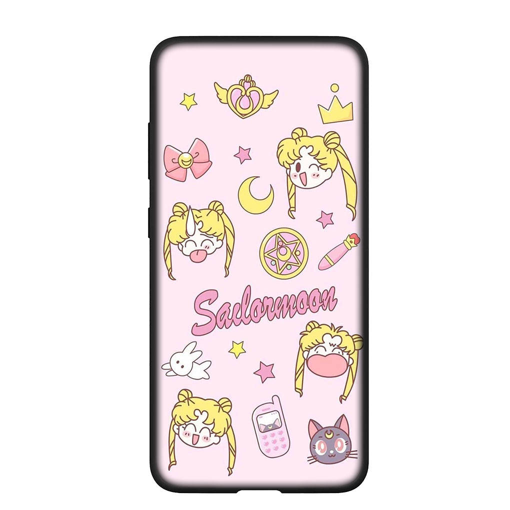 Чехол для телефона для Samsung Galaxy S25 S24 S23 iPhone 16 15 Xiaomi Redmi Note 14 13 12 16E X 11 Pro Max 13C OPPO Moto Huawei Poster Sailor Moon Girl Cover