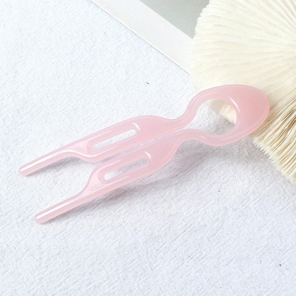 Американская U-образная волнистая заколка для женщин с прической на затылке, универсальная заколка для волос с повязкой на голову