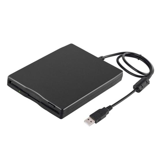 USB 2.0 дисковод для гибких дисков Plug Play Портативный внешний считыватель 3,5-дюймовых дискет FDD 1,44 МБ для ПК