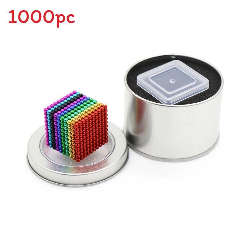 Магнитные шарики 3D-пазл магнитный магический куб для снятия стресса и творческой DIY игры